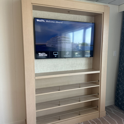 TV Unit – Sky Suites (Light Oberflex finish)