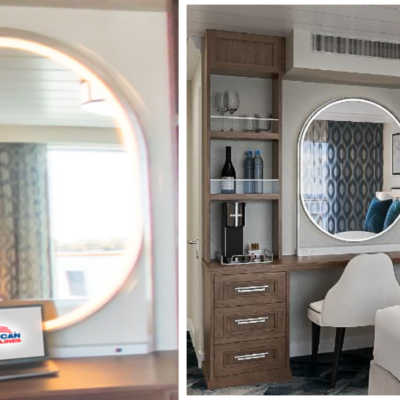 Stateroom Lighted Mirror