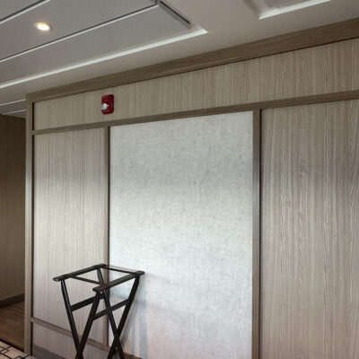 Wallcovering – Restaurant Wood Wall (GLO)