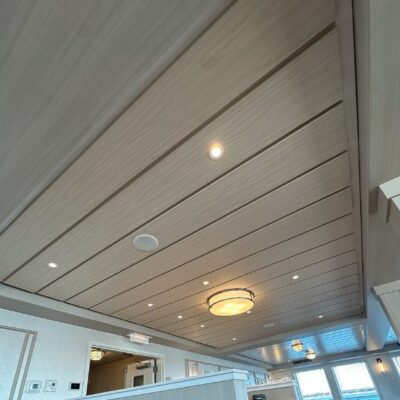 Wood Plank Ceiling