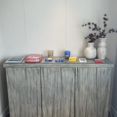 Console Table in The Study