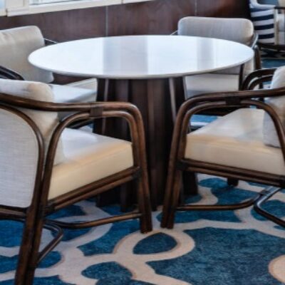 Large Round Dining Table