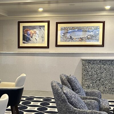 Light Grey Textured Wallcovering