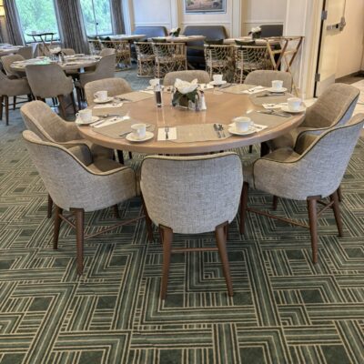 8-Top Round Dining Table